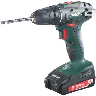 Metabo, Bohrmaschine + Akkuschrauber, 18V Akku-Bohrschrauber BS 18 (Bohrschrauber) Metabo, Bohrmaschine + Akkuschrauber, 18V Akku-Bohrschrauber BS 18 (Bohrschrauber)
