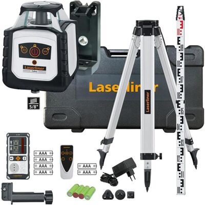 Laserliner, Linienlaser, Rotationslaser Cubus 210S Set Laserliner, Linienlaser, Rotationslaser Cubus 210S Set