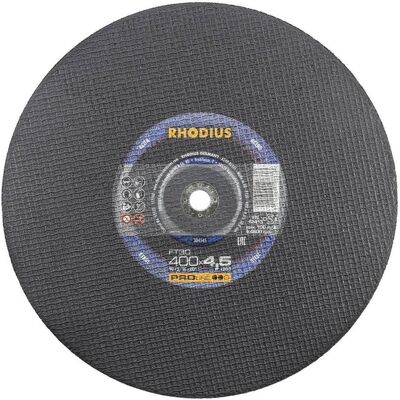 Rhodius, Sägeblatt, Trennscheibe FT30 für Benzintrenner und elektrische Trennmaschinen, 400 x 4,5 x 20,00 mm Rhodius, Sägeblatt, Trennscheibe FT30 für Benzintrenner und elektrische Trennmaschinen, 400 x 4,5 x 20,00 mm
