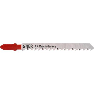 Stier, Sägeblatt, Stichsägeblatt ST 100/4/1,45 gerader sauberer schneller Schnitt in Holz und Platten Stier, Sägeblatt, Stichsägeblatt ST 100/4/1,45 gerader sauberer schneller Schnitt in Holz und Platten