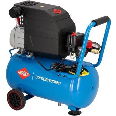 Airpress, Kompressor, HL 260-25 Kompressor 2 PS/1,5 kW 206 l/min 24 l (24 l, 8 Bar) Airpress, Kompressor, HL 260-25 Kompressor 2 PS/1,5 kW 206 l/min 24 l (24 l, 8 Bar)