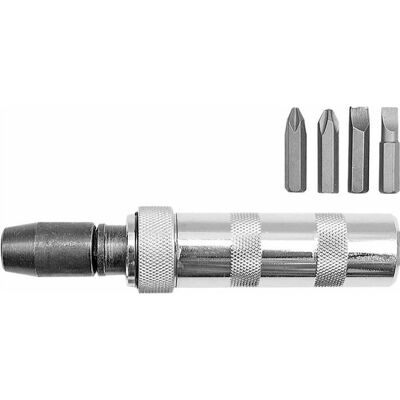 Toya, Schraubenzieher, Schlagschrauber + Bits 5-tlg. Toya, Schraubenzieher, Schlagschrauber + Bits 5-tlg.