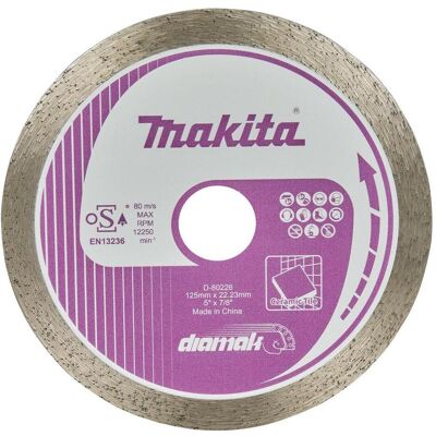 Makita, Sägeblatt, Zubehör D-80226 Diamant-Schleifscheibe 125x22.23mm Makita, Sägeblatt, Zubehör D-80226 Diamant-Schleifscheibe 125x22.23mm