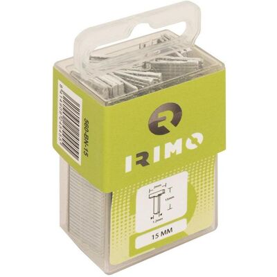 Bahco Tackerklammern + Tackernägel, Irimo 15mm stifter 1000 stk Bahco Tackerklammern + Tackernägel, Irimo 15mm stifter 1000 stk