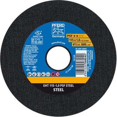 Pferd, Sägeblatt, Trennscheibe EHT 10 PSF STEEL Pferd, Sägeblatt, Trennscheibe EHT 10 PSF STEEL