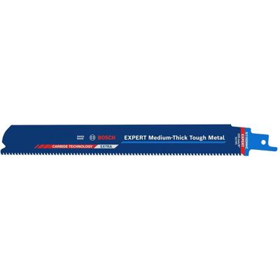 Bosch Professional Zubehör, Sägeblatt, EXPERT S1155HHC Medium-Thick Tough Metal Säbelsägeblatt Bosch Professional Zubehör, Sägeblatt, EXPERT S1155HHC Medium-Thick Tough Metal Säbelsägeblatt