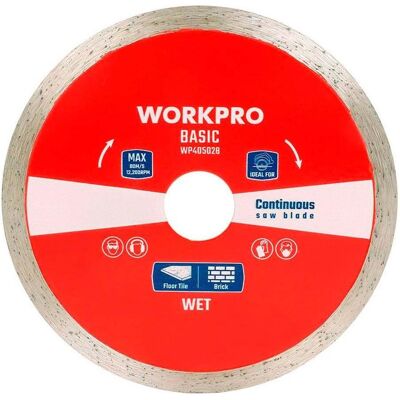 Workpro, Sägeblatt, Diamantscheibe Ø 125 X 22,2 X 7 MM Workpro, Sägeblatt, Diamantscheibe Ø 125 X 22,2 X 7 MM
