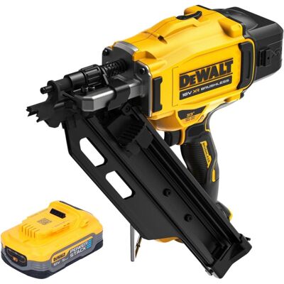 DeWalt, Tacker + Nagelpistole, DCN 930 N Akku Nagler 18 V 50 - 90 mm Brushless + 1x Powerstack Akku 5,0 Ah - ohne Ladegerät (Nagelpistole) DeWalt, Tacker + Nagelpistole, DCN 930 N Akku Nagler 18 V 50 - 90 mm Brushless + 1x Powerstack Akku 5,0 Ah - ohne Ladegerät (Nagelpistole)