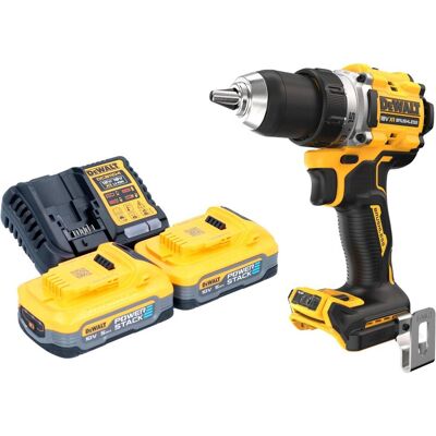 DeWalt, Bohrmaschine + Akkuschrauber, DCD 800 H2 Akku Bohrschrauber 18 V 90 Nm Brushless + 2x Powerstack Akku 5,0 Ah + Ladegerät (Bohrschrauber) DeWalt, Bohrmaschine + Akkuschrauber, DCD 800 H2 Akku Bohrschrauber 18 V 90 Nm Brushless + 2x Powerstack Akku 5,0 Ah + Ladegerät (Bohrschrauber)