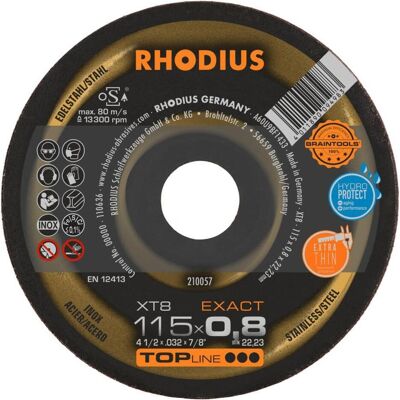 Rhodius RHO 210057 - Edelstahl-Sägescheibe - 115 mm Rhodius RHO 210057 - Edelstahl-Sägescheibe - 115 mm