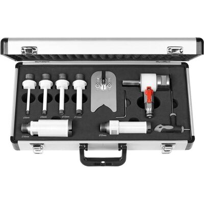 Carat, Bohrereinsatz, ETSET04000 6 Delige Diamantborenset voor natboren - 6-8-10-12-25-36 mm (10 Millimeter, 12 Millimeter, 25 Millimeter, 36 Millimeter, 6 Millimeter, 8 Millimeter) Carat, Bohrereinsatz, ETSET04000 6 Delige Diamantborenset voor natboren - 6-8-10-12-25-36 mm (10 Millimeter, 12 Millimeter, 25 Millimeter, 36 Millimeter, 6 Millimeter, 8 Millimeter)
