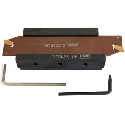 Elmag, Zubehör Maschine, - Stechwerkzeugsortiment 20mm 6 tlg., m. Stechleiste NCIH26 3mm Elmag, Zubehör Maschine, - Stechwerkzeugsortiment 20mm 6 tlg., m. Stechleiste NCIH26 3mm