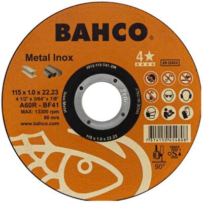 Irimo, Schleifmittel, Abrasive Hochleistungs-Trennscheiben für Edelstahl & Stahl 115 x 1.0 x 22.23mm (4) Irimo, Schleifmittel, Abrasive Hochleistungs-Trennscheiben für Edelstahl & Stahl 115 x 1.0 x 22.23mm (4)