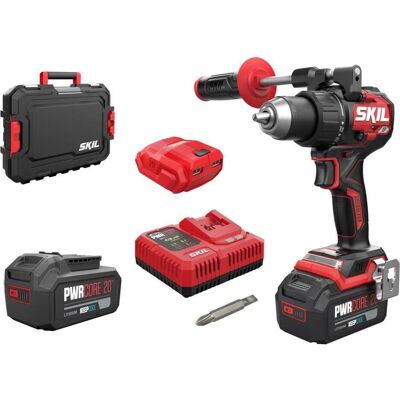 Skil, Bohrmaschine + Akkuschrauber, 20V 3080 HB Akku-Bohrschrauber (2x4.0Ah Koffer) (Bohrschrauber) Skil, Bohrmaschine + Akkuschrauber, 20V 3080 HB Akku-Bohrschrauber (2x4.0Ah Koffer) (Bohrschrauber)