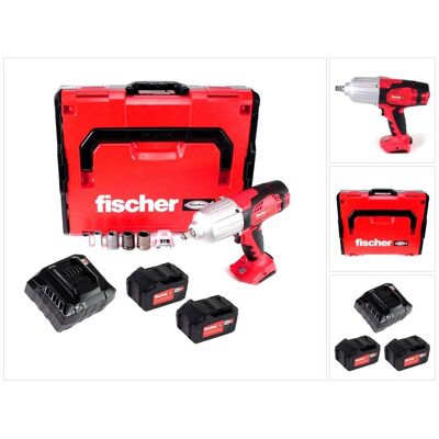 Fischer, Bohrmaschine + Akkuschrauber, Akku Schlagschr. FSS 18V 600 Set3 (Schlagschrauber) Fischer, Bohrmaschine + Akkuschrauber, Akku Schlagschr. FSS 18V 600 Set3 (Schlagschrauber)