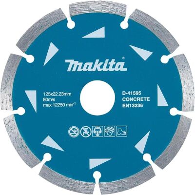 Makita D-41595 Turbo Diamantscheibe - Für Beton & Granit Makita D-41595 Turbo Diamantscheibe - Für Beton & Granit