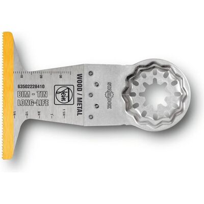 Fein, Sägeblatt, E-Cut Bi-Metall Sägeblatt mit TiN-Beschichtung 10Stk - 63502228440 Fein, Sägeblatt, E-Cut Bi-Metall Sägeblatt mit TiN-Beschichtung 10Stk - 63502228440