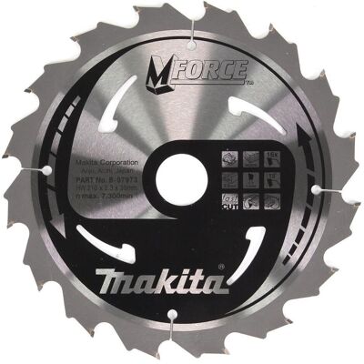 Makita, Sägeblatt, Kreissägeblatt Mforce 210 x 30 x 2,3 mm 24 Zähne ( B-07973 ) Makita, Sägeblatt, Kreissägeblatt Mforce 210 x 30 x 2,3 mm 24 Zähne ( B-07973 )