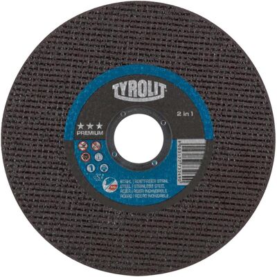 Tyrolit, Schleifmittel, PREMIUM*** skaereskive 230 x 1,9 x 22,23 A 46 Q- BFP - (25 stk.) (46, 60) Tyrolit, Schleifmittel, PREMIUM*** skaereskive 230 x 1,9 x 22,23 A 46 Q- BFP - (25 stk.) (46, 60)