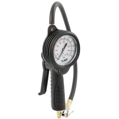 TJEP, Kompressor, pumpepistol m/manometer 0-12 bar (12 Bar) TJEP, Kompressor, pumpepistol m/manometer 0-12 bar (12 Bar)