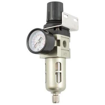 TJEP, Kompressor, filterregulator 0-10 bar inkl. manometer (10 Bar) TJEP, Kompressor, filterregulator 0-10 bar inkl. manometer (10 Bar)
