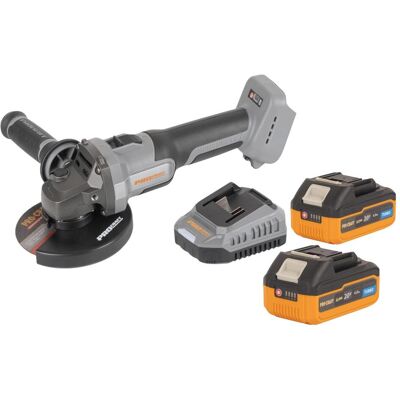 Procraft, Winkelschleifer, Industrial AG125Abb Akku Winkelschleifer 20 V 125 mm Brushless + 2x Akku 4,0 Ah + Ladegerät (125 mm) Procraft, Winkelschleifer, Industrial AG125Abb Akku Winkelschleifer 20 V 125 mm Brushless + 2x Akku 4,0 Ah + Ladegerät (125 mm)