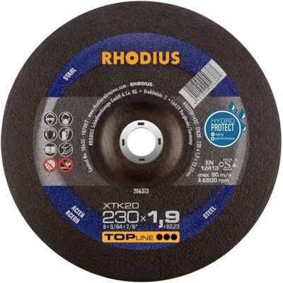 Rhodius - XTK20 - 230 x 1.9 mm - cut-off disk Rhodius - XTK20 - 230 x 1.9 mm - cut-off disk