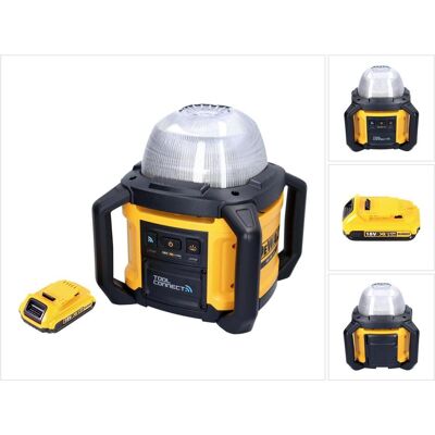 DeWalt, Arbeitsleuchte, DCL 074 Akku Baustellenstrahler Strahler 18 V 5000 lm 4000 Kelvin + 1x Akku 2,0 Ah - ohne Lad (5000 lm) DeWalt, Arbeitsleuchte, DCL 074 Akku Baustellenstrahler Strahler 18 V 5000 lm 4000 Kelvin + 1x Akku 2,0 Ah - ohne Lad (5000 lm)