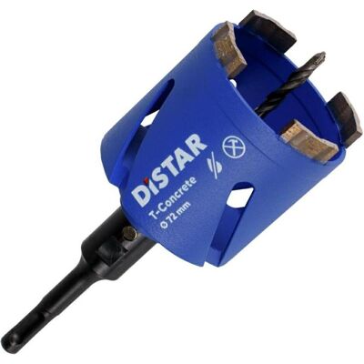 Distar, Bohrereinsatz, Di-Star Otwornica pod puszki 72x65-4x16 SDS+ -Beton (72 Millimeter) Distar, Bohrereinsatz, Di-Star Otwornica pod puszki 72x65-4x16 SDS+ -Beton (72 Millimeter)