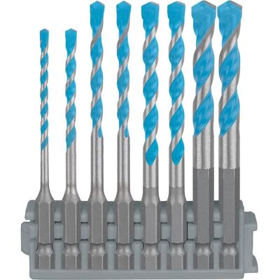 Bosch Professional, Bohrereinsatz, Expert HEX-9 Multi Construction (3 mm, 4 mm, 5 mm, 6 mm, 8 mm) Bosch Professional, Bohrereinsatz, Expert HEX-9 Multi Construction (3 mm, 4 mm, 5 mm, 6 mm, 8 mm)