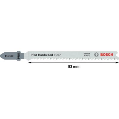 Bosch Professional Zubehör, Sägeblatt, PRO Hardwood clean T101BF Bosch Professional Zubehör, Sägeblatt, PRO Hardwood clean T101BF