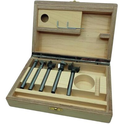 Hws, Bohrereinsatz, Zylinderkopfbohrer-Set WAVE HSS, 6-teilig (15 mm, 20 mm, 25 mm, 30 mm, 35 mm) Hws, Bohrereinsatz, Zylinderkopfbohrer-Set WAVE HSS, 6-teilig (15 mm, 20 mm, 25 mm, 30 mm, 35 mm)