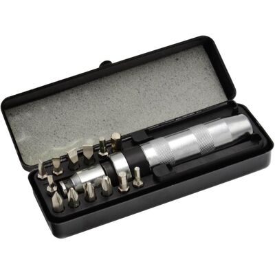 GEKO, Bohrmaschine + Akkuschrauber, Schlagschrauber mit Bits 15-teilig, 1/2 (Schlagschrauber) GEKO, Bohrmaschine + Akkuschrauber, Schlagschrauber mit Bits 15-teilig, 1/2 (Schlagschrauber)
