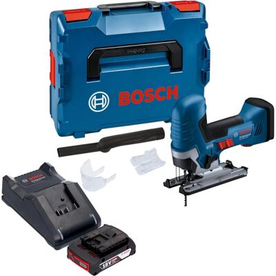 Bosch Professional, Stichsäge, GST 18V-125 S Professional Akku Stichsäge 18 V 125 mm Brushless + 1x Akku 2,0 Ah + Ladegerät Bosch Professional, Stichsäge, GST 18V-125 S Professional Akku Stichsäge 18 V 125 mm Brushless + 1x Akku 2,0 Ah + Ladegerät