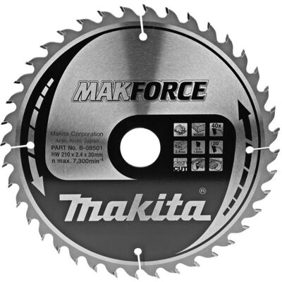 Makita B-08517 Kreissägeblatt - Holz 40 Zähne Makita B-08517 Kreissägeblatt - Holz 40 Zähne