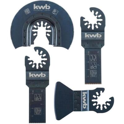 kwb, Multifunktionswerkzeug, Multitool 4-Teilig Set (Multifunktionswerkzeug) kwb, Multifunktionswerkzeug, Multitool 4-Teilig Set (Multifunktionswerkzeug)