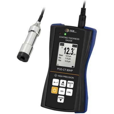 PCE Instruments, Detektor, PCE-CT 80HP-FN2D5 Schichtdicken-Messgerät 0 - 2500 µm (Schichtdickenmessgerät) PCE Instruments, Detektor, PCE-CT 80HP-FN2D5 Schichtdicken-Messgerät 0 - 2500 µm (Schichtdickenmessgerät)