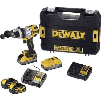 DeWalt, Bohrmaschine + Akkuschrauber, Set bestehend aus Akku-Schlagbohrschrauber DCD1007H2T-QW und Akku-Kit DCB1104M2-QW (Schlagbohrschrauber) DeWalt, Bohrmaschine + Akkuschrauber, Set bestehend aus Akku-Schlagbohrschrauber DCD1007H2T-QW und Akku-Kit DCB1104M2-QW (Schlagbohrschrauber)