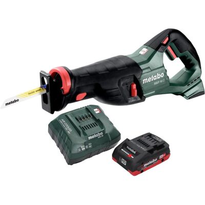 Metabo, Säbelsäge, SSEP 18 LT Akku Säbelsäge 18 V 32 mm + 1x LiHD Akku 4,0 Ah + Ladegerät Metabo, Säbelsäge, SSEP 18 LT Akku Säbelsäge 18 V 32 mm + 1x LiHD Akku 4,0 Ah + Ladegerät