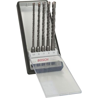 Bosch Hartmetall Hammerbohrer Set SDS-PLUS 5-tlg. - Bohrzubehör Bosch Hartmetall Hammerbohrer Set SDS-PLUS 5-tlg. - Bohrzubehör