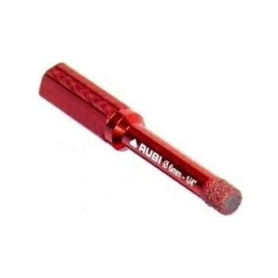 Dierre, Bohrereinsatz, Rubi Diamond Drill 6mm Drygres 4drill (6 mm) Dierre, Bohrereinsatz, Rubi Diamond Drill 6mm Drygres 4drill (6 mm)