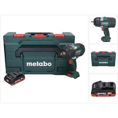 Metabo, Bohrmaschine + Akkuschrauber, SSW 18 LTX 1450 BL Akku Schlagschrauber 18 V 1450 Nm Brushless + 1x Akku 4,0 Ah + metaBOX - (Schlagschrauber) Metabo, Bohrmaschine + Akkuschrauber, SSW 18 LTX 1450 BL Akku Schlagschrauber 18 V 1450 Nm Brushless + 1x Akku 4,0 Ah + metaBOX - (Schlagschrauber)