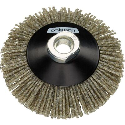 Magni, Schleifmittel, Osborn Kegelbürste Schleifnylon 100mm H,20mm Magni, Schleifmittel, Osborn Kegelbürste Schleifnylon 100mm H,20mm