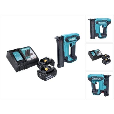 Makita, Tacker + Nagelpistole, DFN 350 RM Akku Stauchkopfnagler 18 V 15 - 35 mm + 2x Akku 4,0 Ah + Ladegerät (Nagelpistole) Makita, Tacker + Nagelpistole, DFN 350 RM Akku Stauchkopfnagler 18 V 15 - 35 mm + 2x Akku 4,0 Ah + Ladegerät (Nagelpistole)