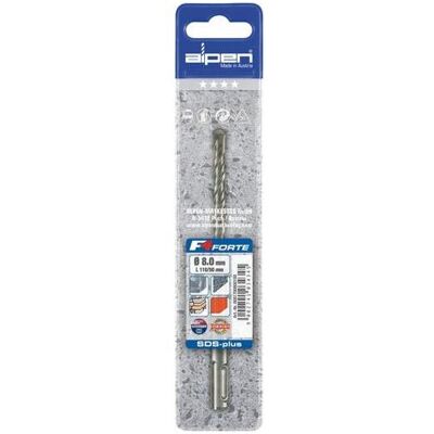 Alpen, Bohrereinsatz, Hammerbohrer SDS-PLUS (11 mm) Alpen, Bohrereinsatz, Hammerbohrer SDS-PLUS (11 mm)