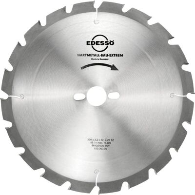 Edessö 300mm Kreissägeblatt - Flachzahn - Nagelfest Edessö 300mm Kreissägeblatt - Flachzahn - Nagelfest