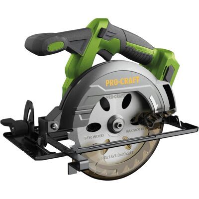 Procraft, Handkreissäge, PCA32-BB Akku Handkreissäge 20 V 165 mm Brushless Solo - ohne Akku, ohne Ladegerät Procraft, Handkreissäge, PCA32-BB Akku Handkreissäge 20 V 165 mm Brushless Solo - ohne Akku, ohne Ladegerät