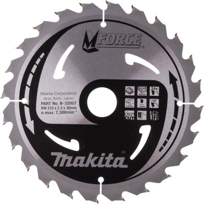 Makita, Sägeblatt, M-FORCE Sägeb. 210x30x24Z Makita, Sägeblatt, M-FORCE Sägeb. 210x30x24Z