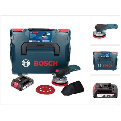 Bosch Professional, Schleifmaschine + Poliermaschine, GEX 18V-125 Professional Akku Exzenterschleifer 18 V 125 mm Brushless + 1x Akku 2,0 Ah + L-BOX (Exzenterschleifer) Bosch Professional, Schleifmaschine + Poliermaschine, GEX 18V-125 Professional Akku Exzenterschleifer 18 V 125 mm Brushless + 1x Akku 2,0 Ah + L-BOX (Exzenterschleifer)