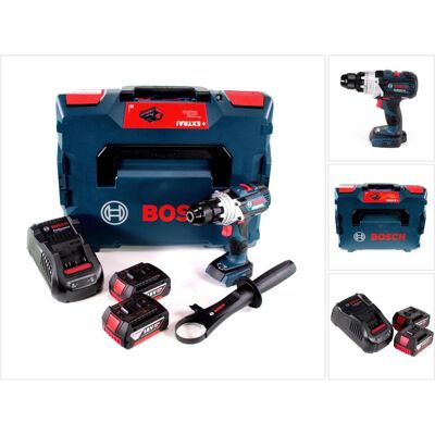 Bosch Professional, Bohrmaschine + Akkuschrauber, GSR 18V-110 C Akku Bohrschrauber 18V 110Nm Brushless + 2x Akku 5,0Ah + Ladegerät + L-Boxx (Bohrschrauber) Bosch Professional, Bohrmaschine + Akkuschrauber, GSR 18V-110 C Akku Bohrschrauber 18V 110Nm Brushless + 2x Akku 5,0Ah + Ladegerät + L-Boxx (Bohrschrauber)